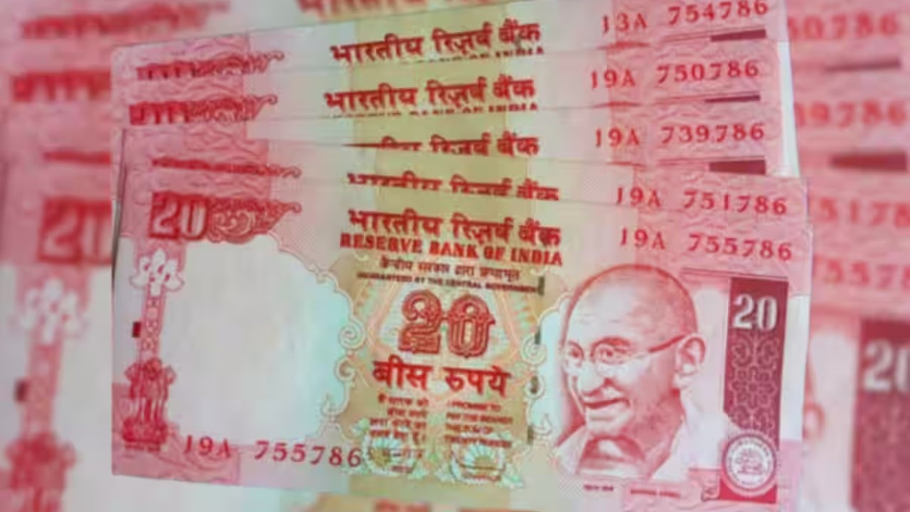 20 Rupees Note 786