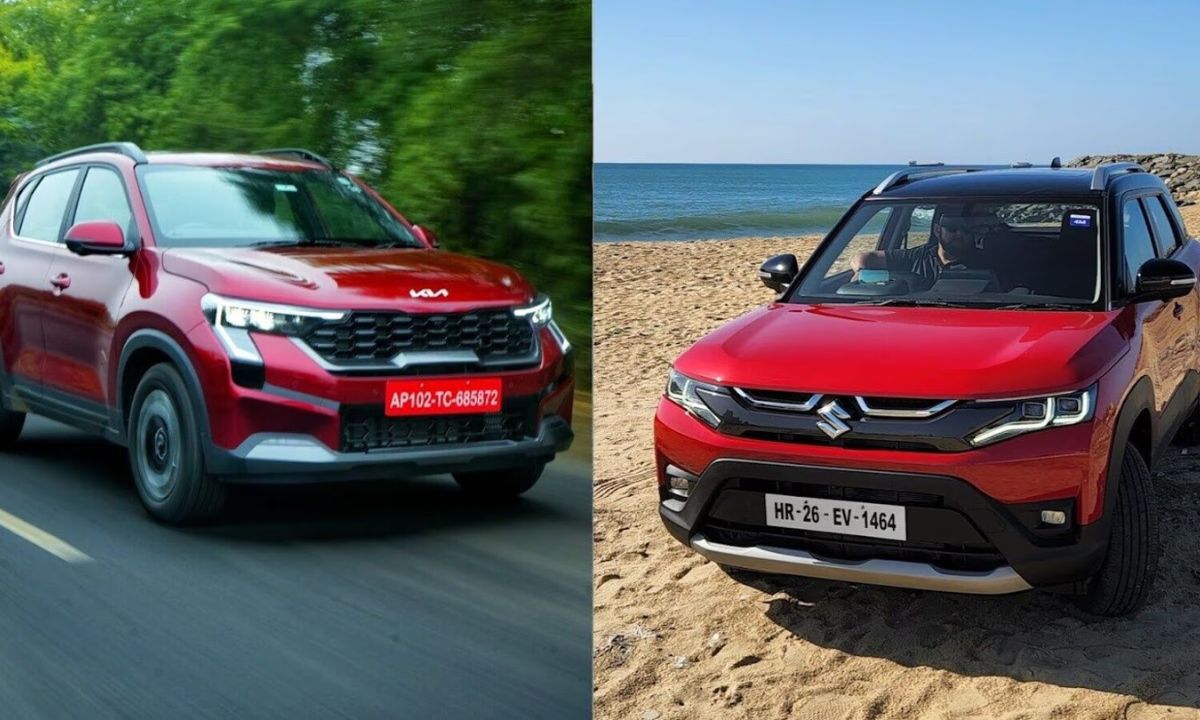 Kia Sonet Vs Maruti Brezza (1)