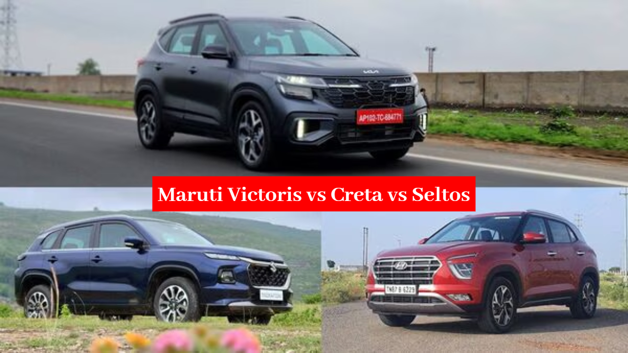 Maruti Victoris vs Creta vs Seltos