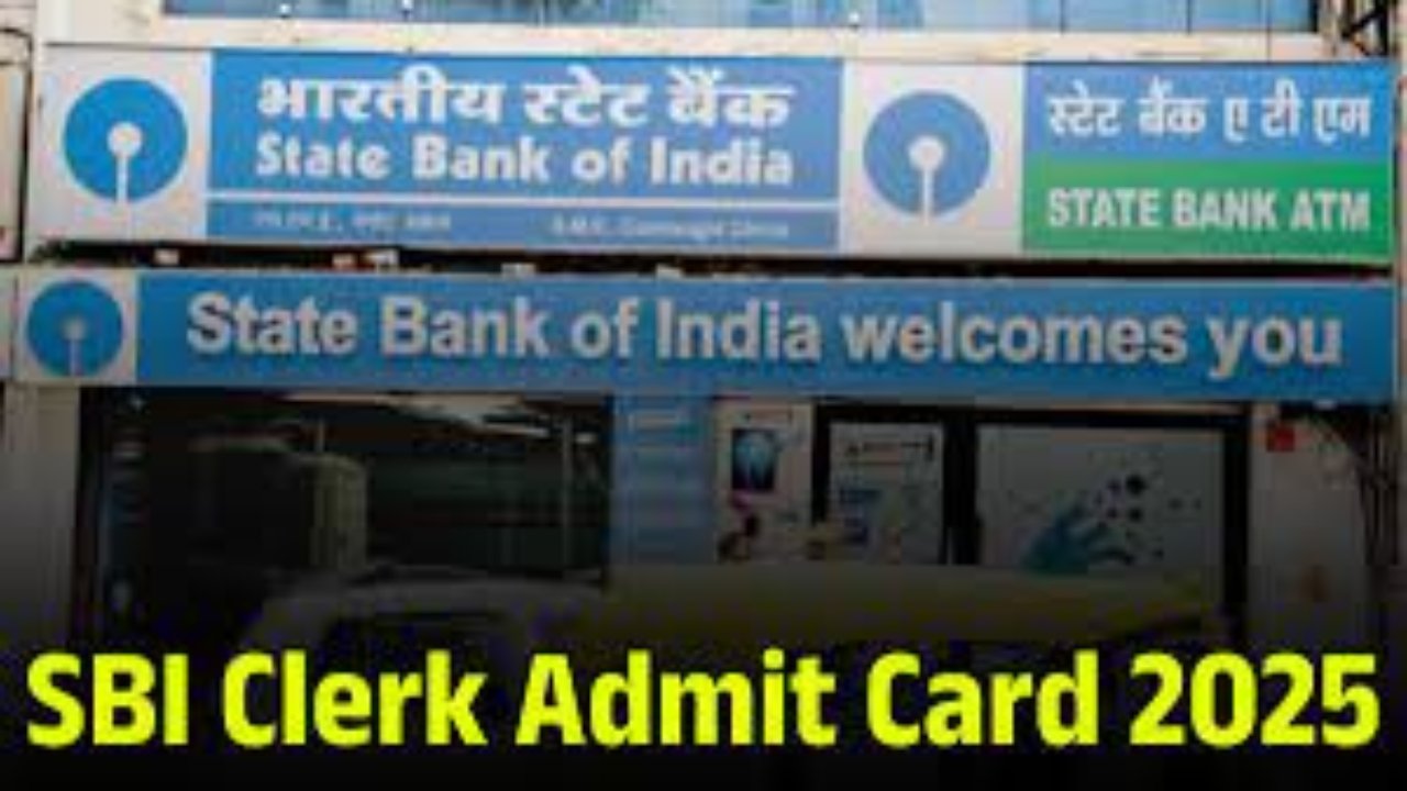 SBI Clerk Prelims Admit Card 2025