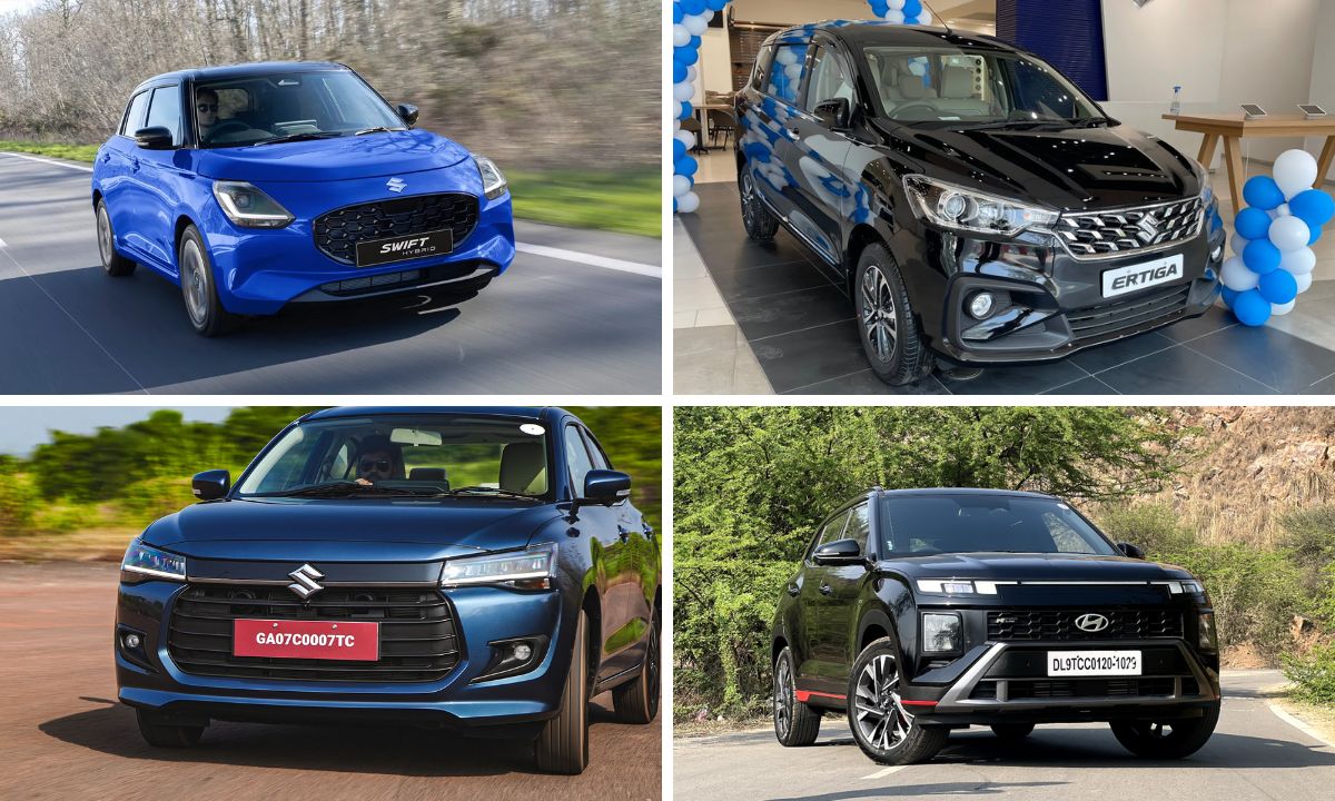 Top 10 Best Selling Cars List August 2025 In India 