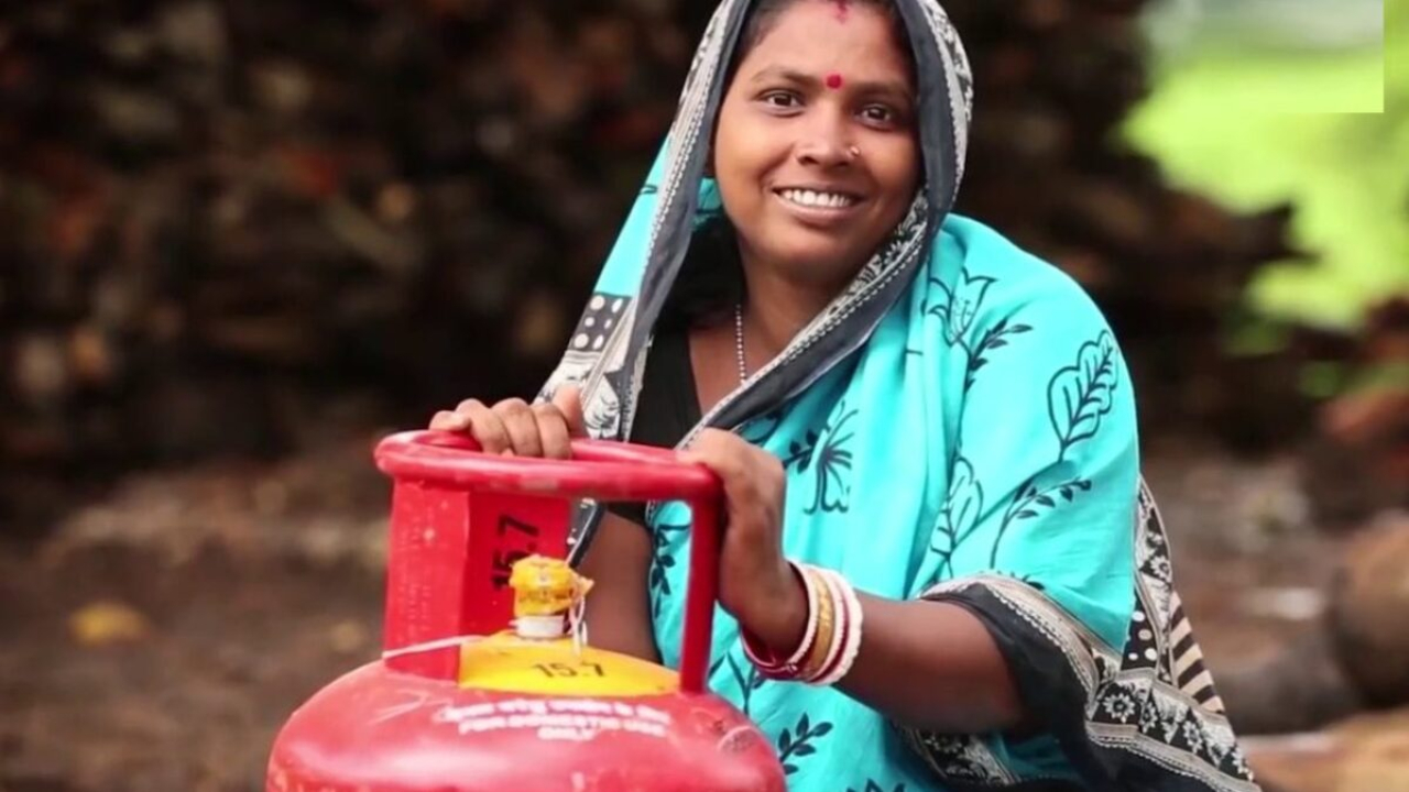 Free LPG cylinder