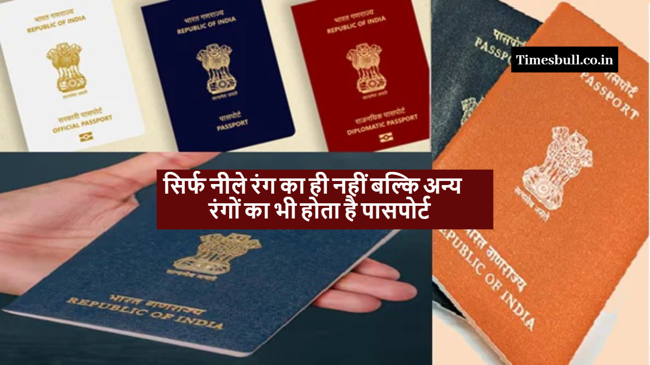Indian Passport Types