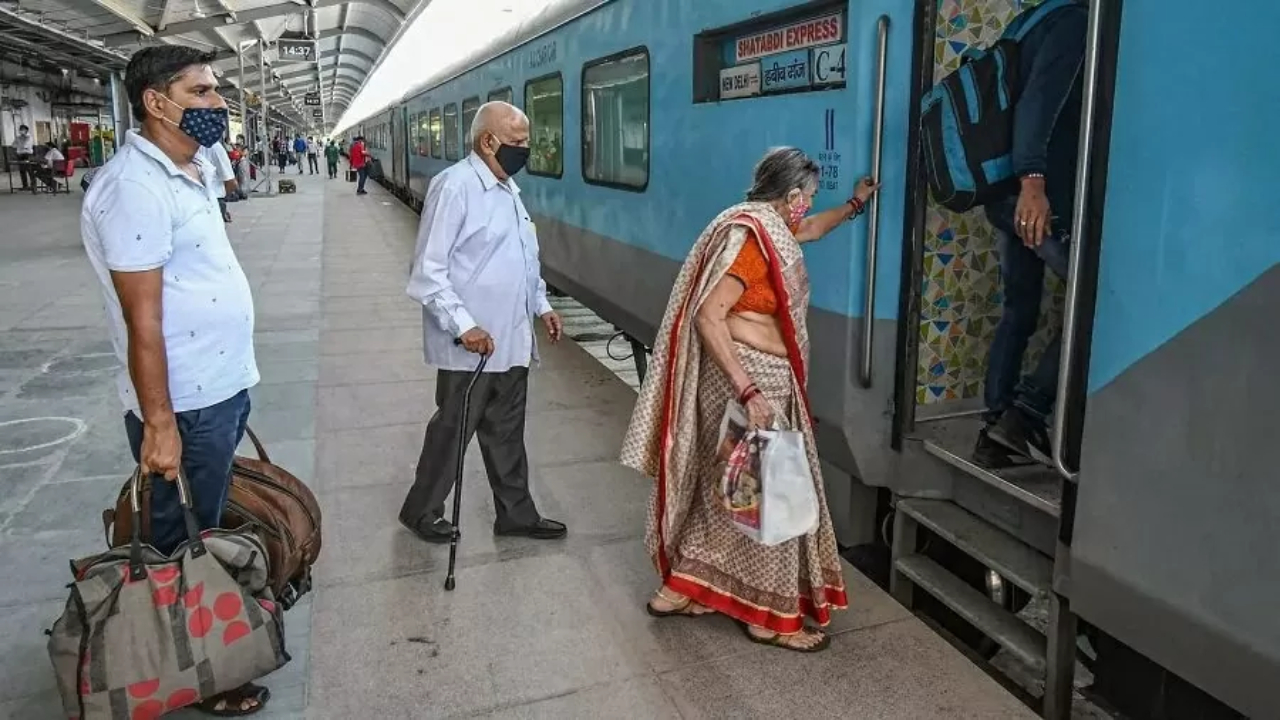 Indian Railway ticket date change