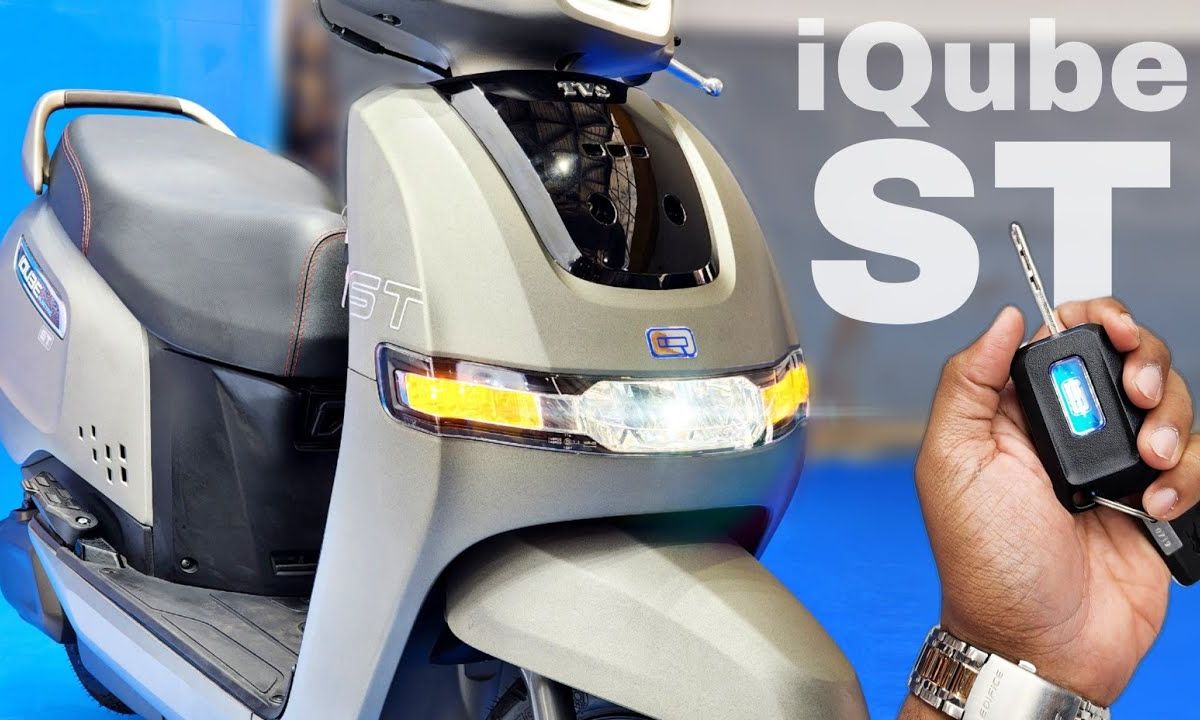New TVS iQube ST